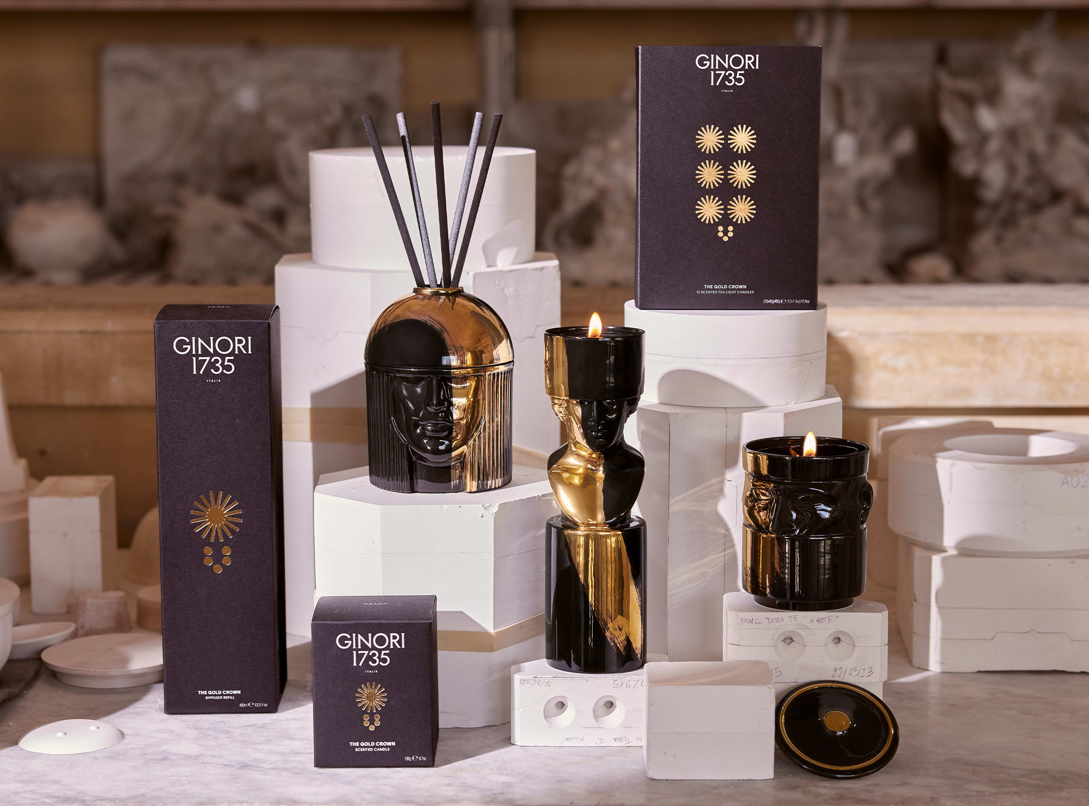 The Gold Crown | Home Fragrance | Ginori 1735